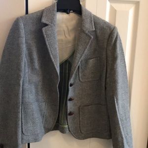 J. Crew Grey Wool Blazer, size 8